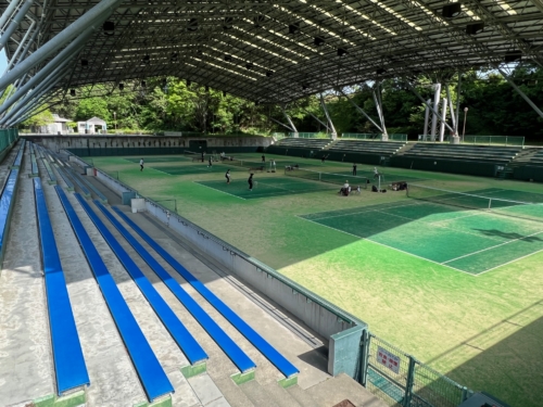 花川運動公園浜松新電力テニスコート