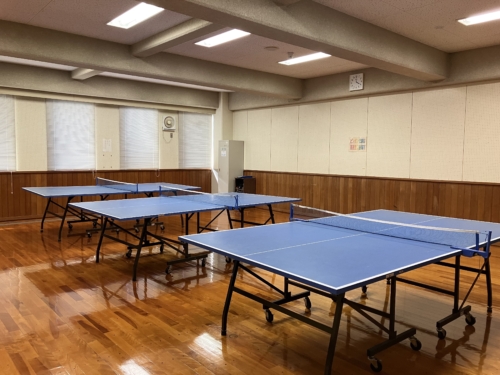静岡県立焼津青少年の家 小体育室