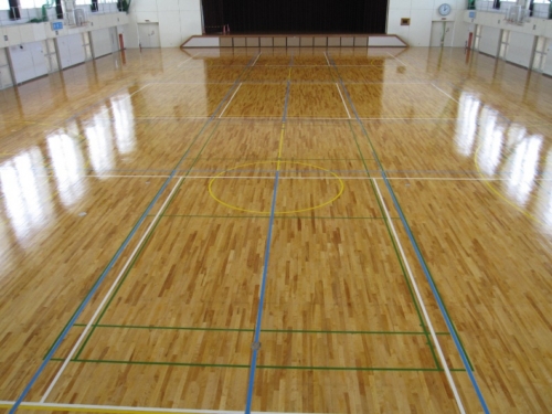 菊川市民総合体育館 館内