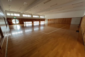 伊東市大原武道場 剣道場