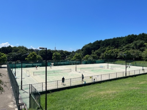 愛鷹運動公園テニスコート テニスコート