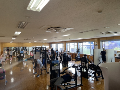 清水町温水プール トレーニング場