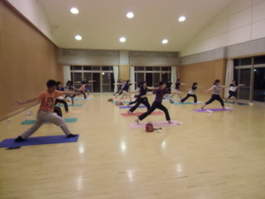 浜松市雄踏総合体育館 サブアリーナ 館内