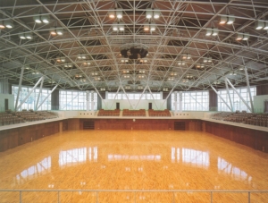 サーラグリーンアリーナ浜北総合体育館 サーラグリーンフィールド浜北平口サッカー場 メインアリーナ