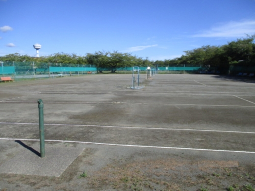 厚原スポーツ公園 軟式テニスコート