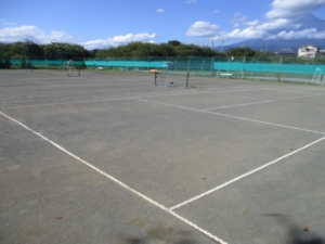 厚原スポーツ公園 軟式テニスコート