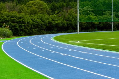 エスプラットフジスパーク 陸上競技場 トラック