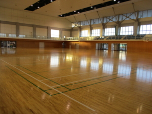 雄踏総合体育館 メインアリーナ 館内