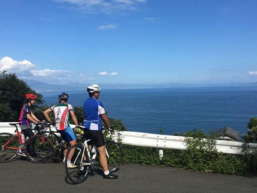 薩埵峠から駿河湾・伊豆半島を望む