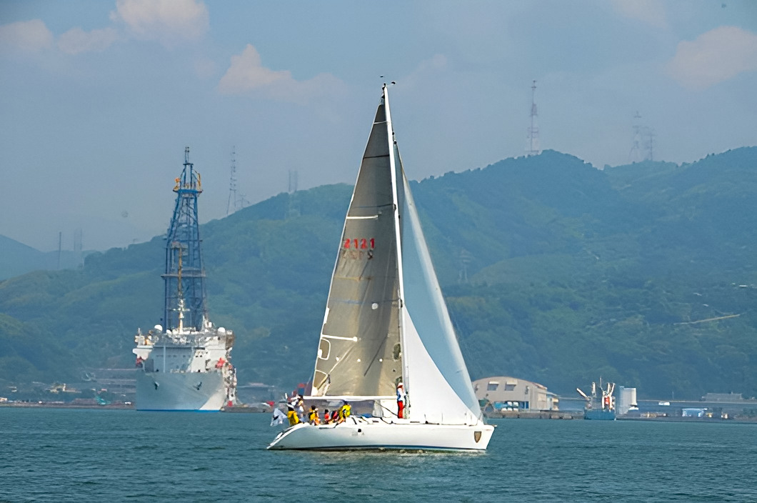 清水港のヨット