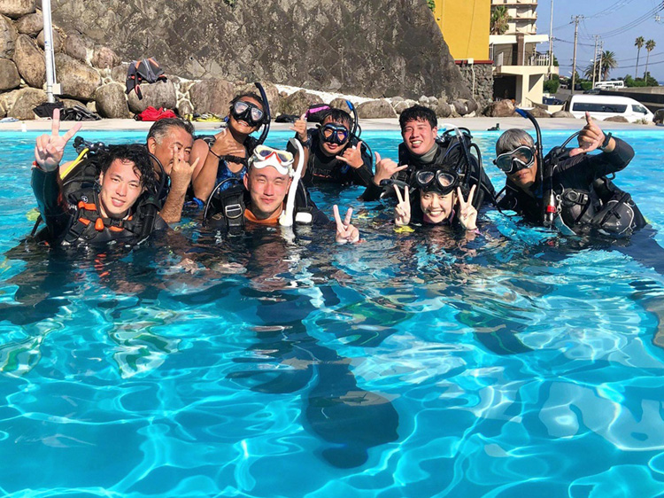 稲取での講習風景