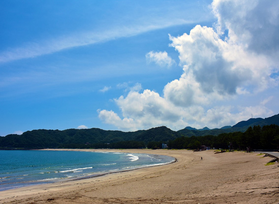 日本の渚百選・弓ヶ浜
